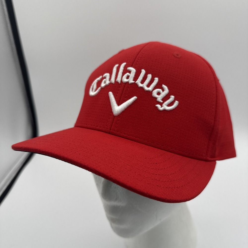 Callaway x Odyssey‎ Tour Series Men's Performance Adj Golf Cap Hat Red One Size